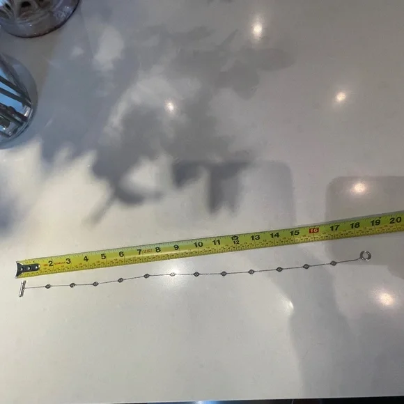 Tory Burch Miller Medallion Station Logo Silver Necklace - Picture 7 of 7